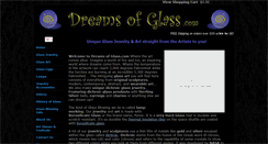 Desktop Screenshot of dreamsofglass.com